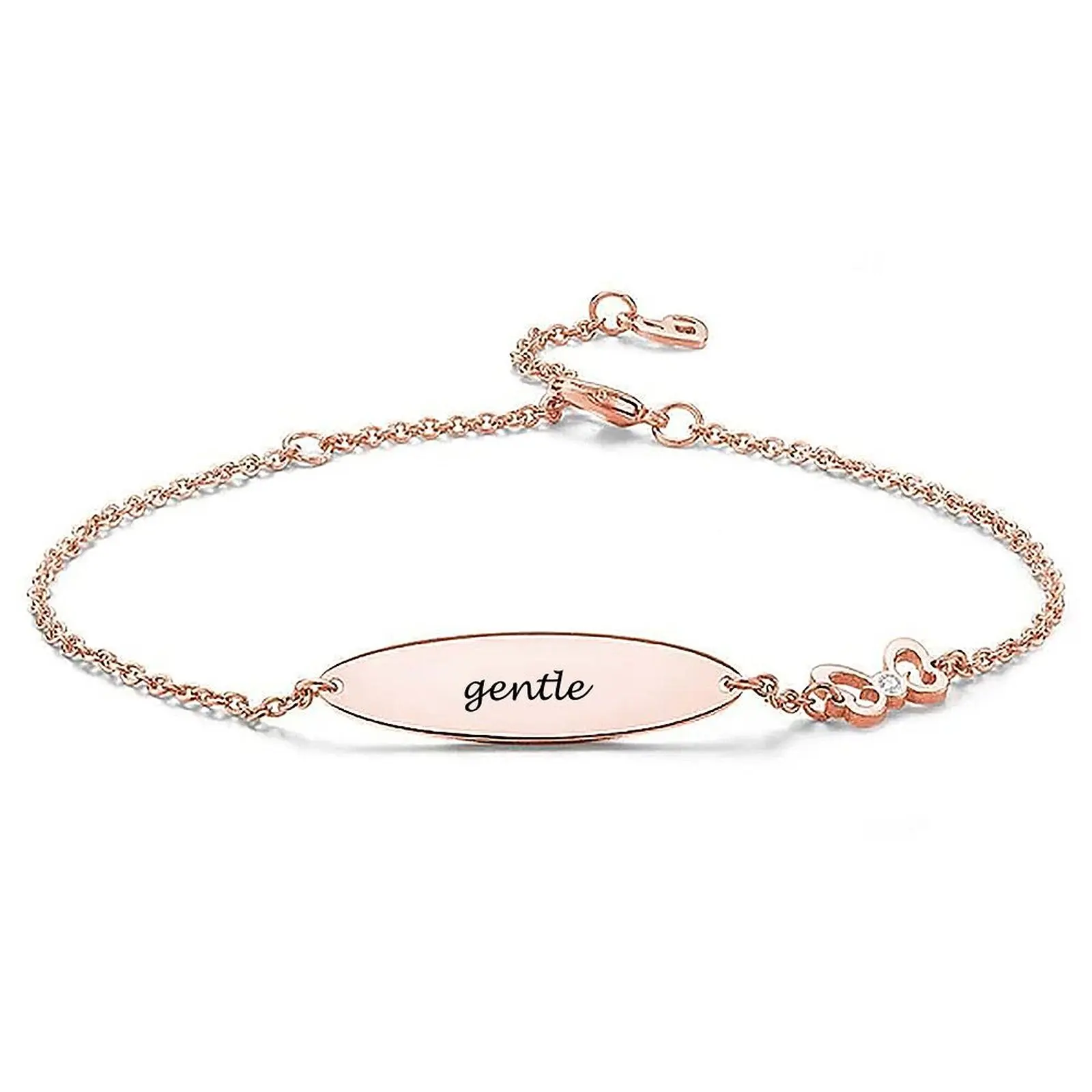 

Custom Bracelet Couple Personalized Customization Bracelet Women's Bracelet Simple and Generous Bracelet Private Customization