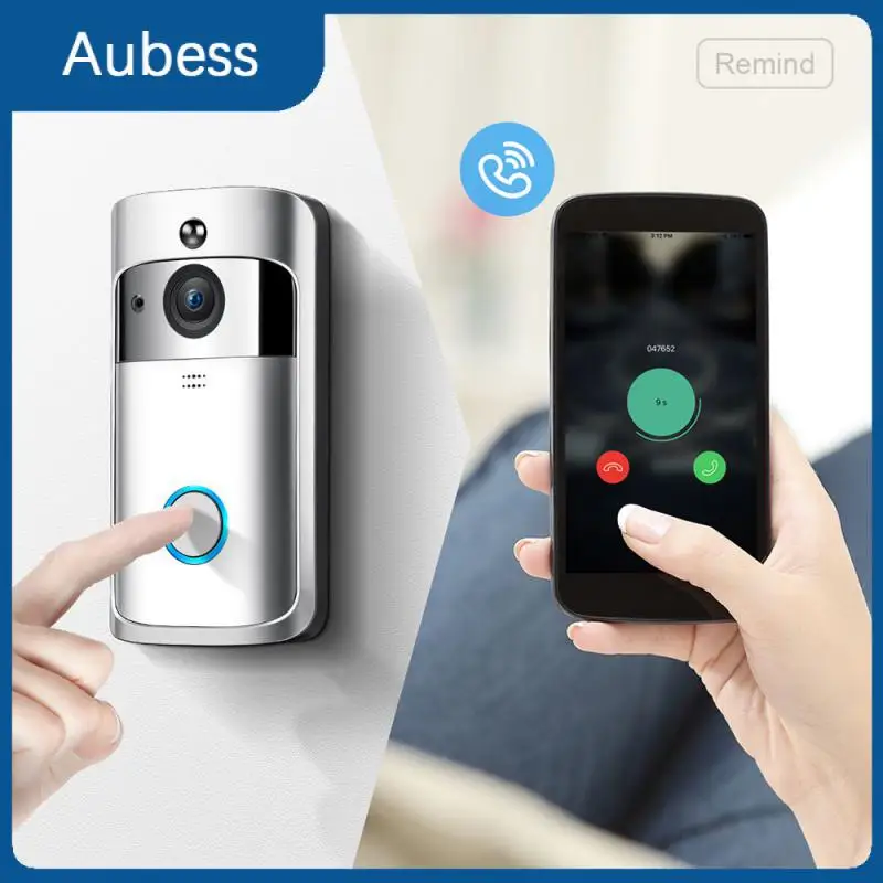 

Hot Smart Doorbell Camera Wifi Wireless Call Intercom Video-Eye For Apartments Door Bell Ring For Phone Home Security Cameras