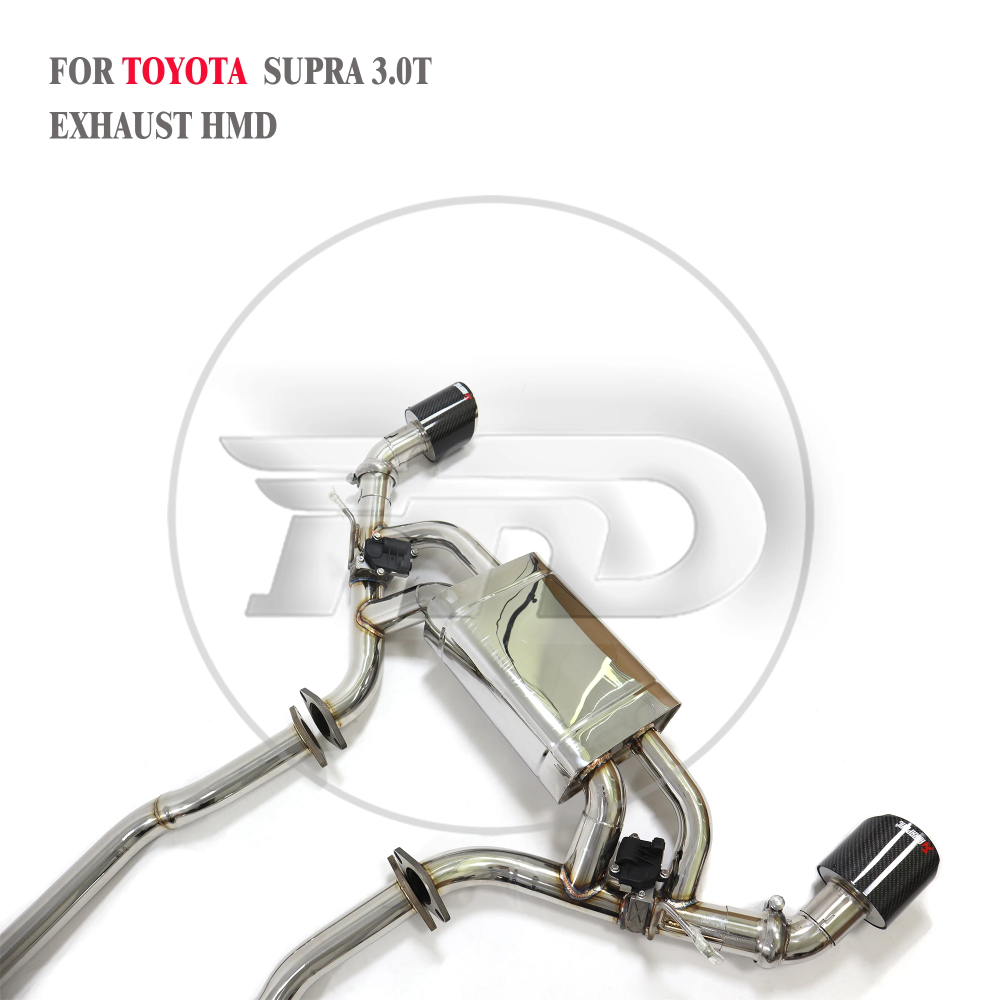 HMD выхлопная труба Catback характеристики для Toyota Supra A90 Автоматическая Замена