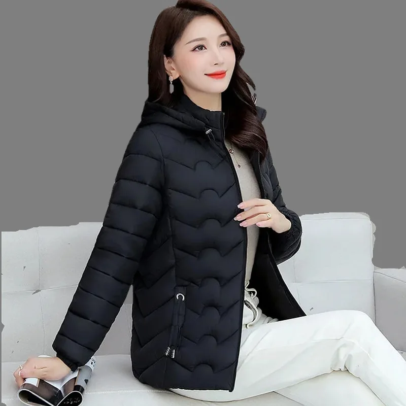 2022 Fashion Women's Down Jacket Winter Coats Office Lady Free Shipping