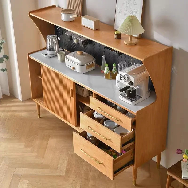 Шкафы для хранения Curio гостиной сервант кладовая кухонный шкаф-витрина аркад MeuHDe