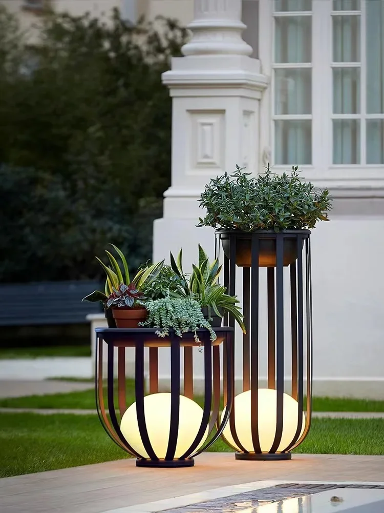 Солнечная водонепроницаемая лампа для двора лужайки виллы террасы
