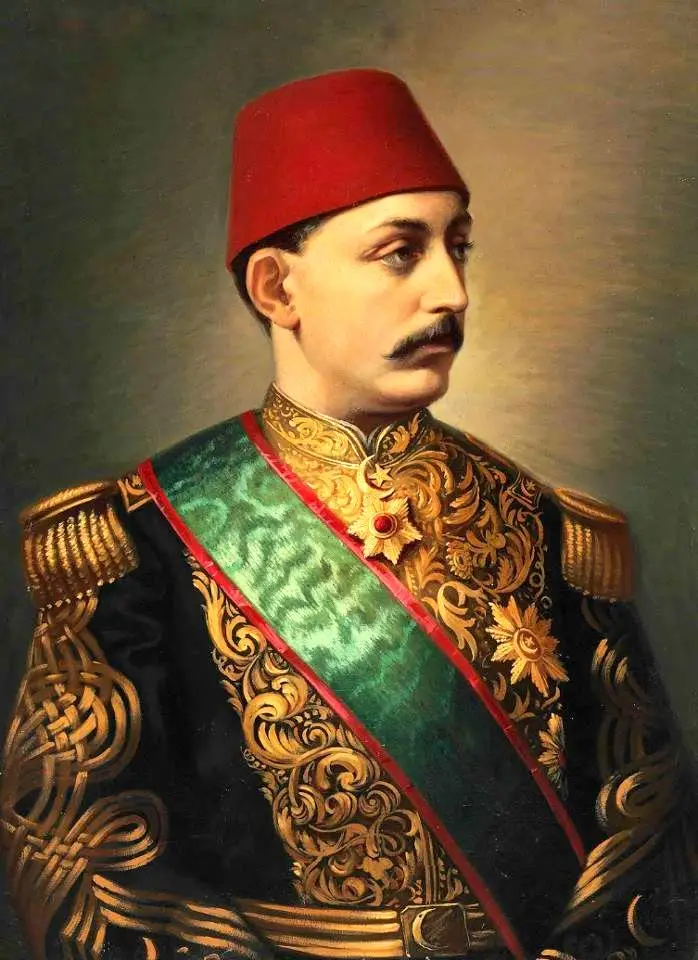 

Фон для дома и офиса # Портрет молодого Мурада V, оттоманка, Турция, печать второй половины 19-го века на холсте