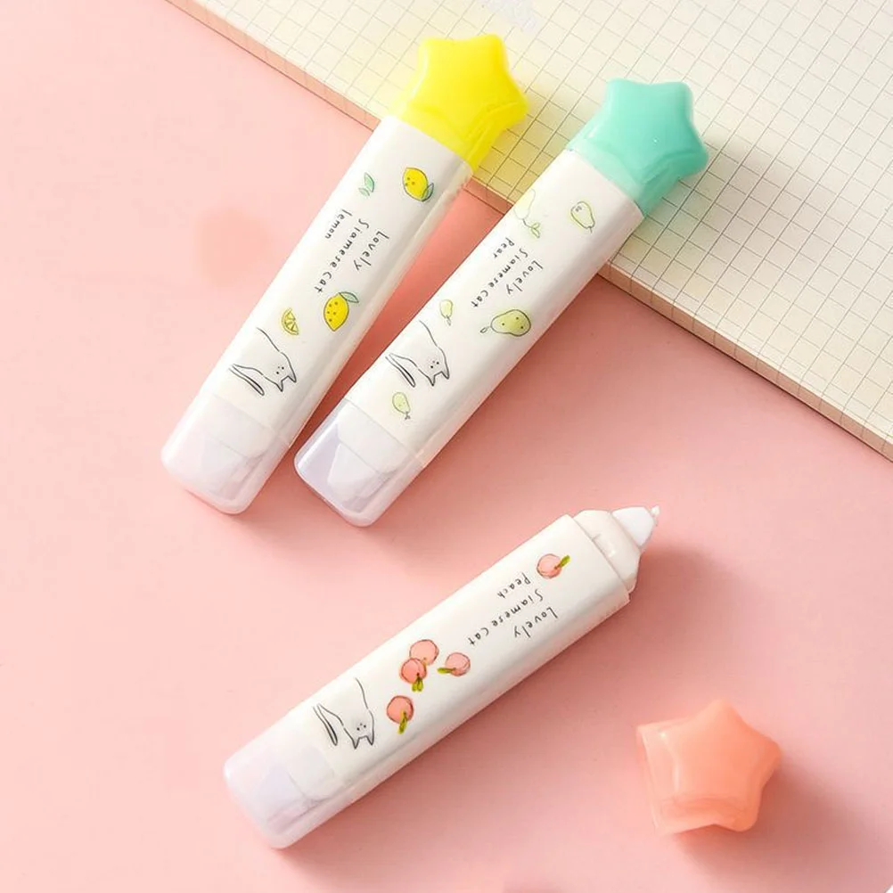 

2 Pcs Correction Tape Daily White-out Household Tapes School Supplies The Pet Kids Accessory Studying Children Student