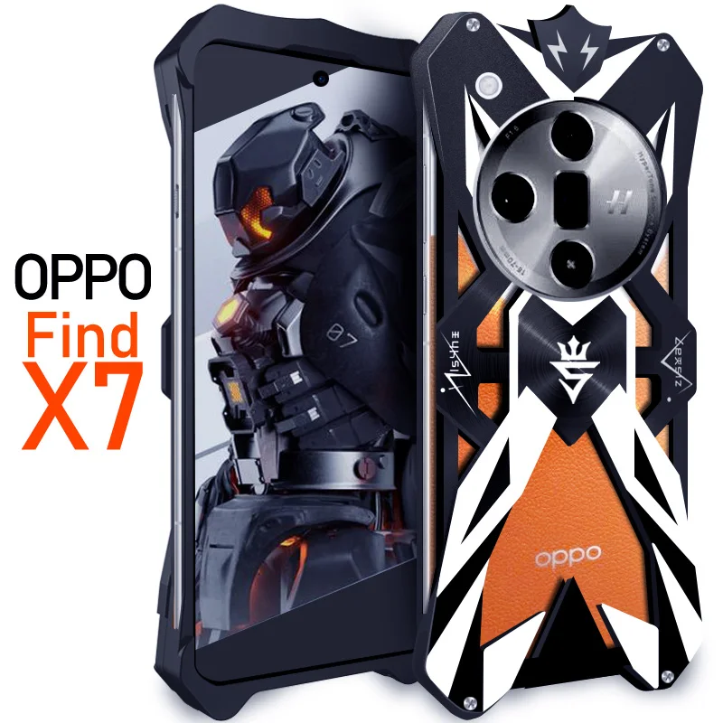 Оригинальный роскошный металлический алюминиевый чехол Zimon Thor Heavy Duty Armor для Oppo Find