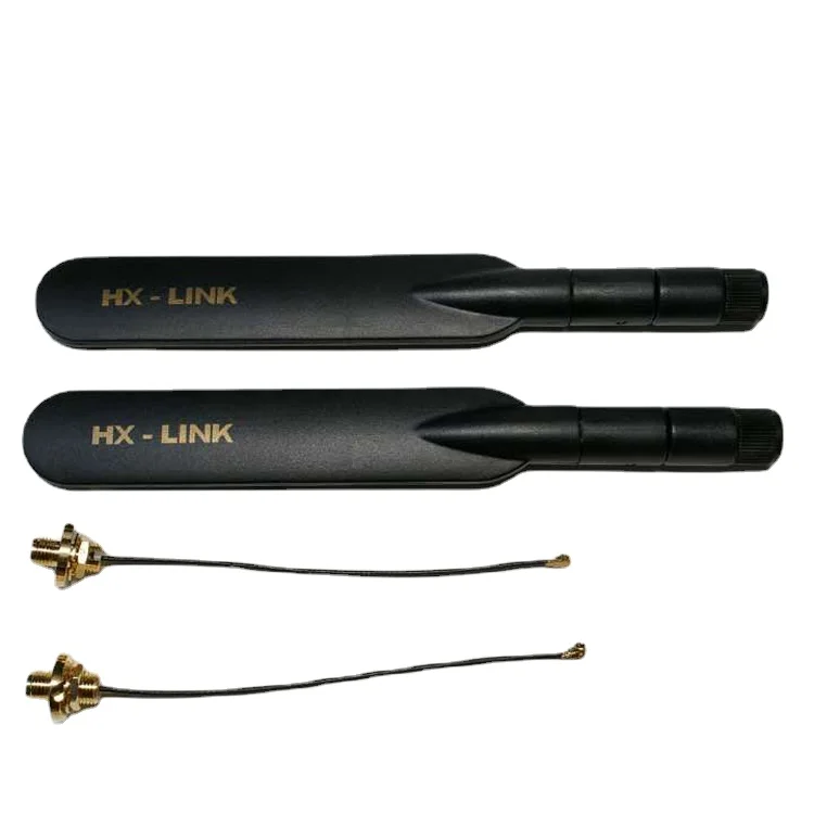 

Black Dual Band Omnidirectional Propeller Antenna Set Increase Range Gain For Argtek HX-OS64 DJI Royal/Xiaotong