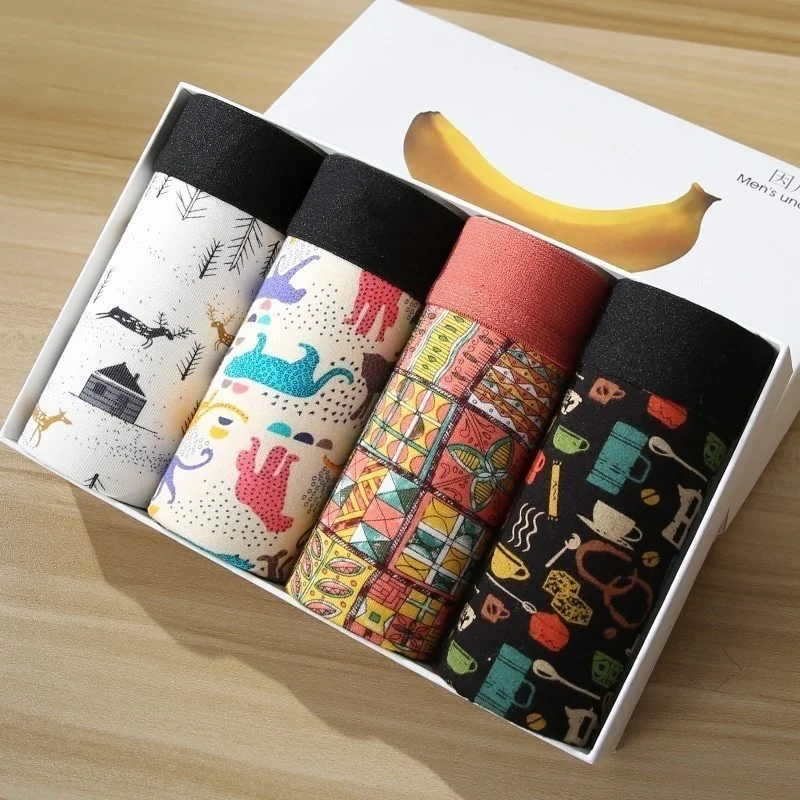 

Boxer Men Solid Modal Breatable Comfortable Underwear Man Boxers Super-elastic Sorts Black Underpants Male Panties