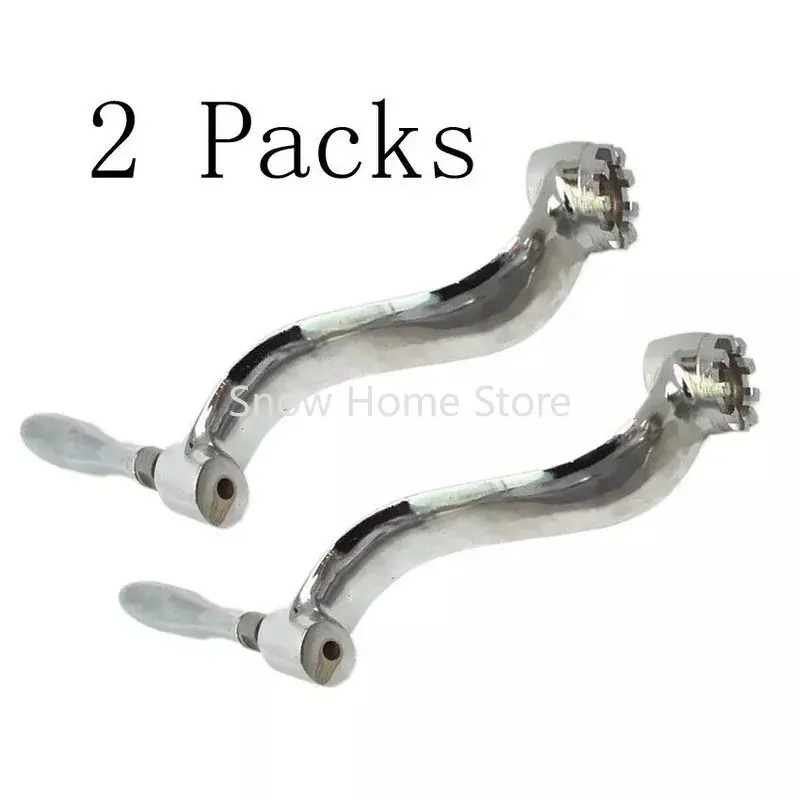 

2PCS Bridgeport Milling Machine Elevating Knee Crank Mill Hanle 2060080 M114501C