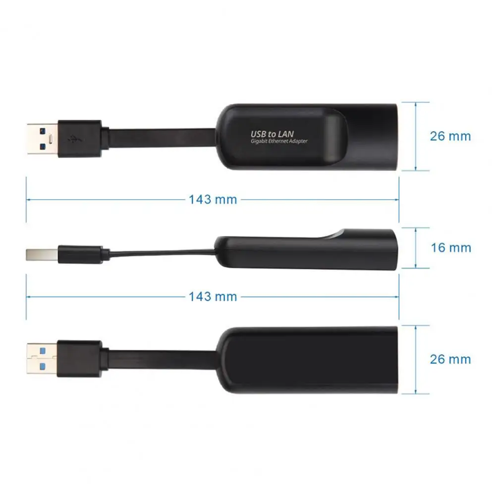 

Высококачественный Ethernet-адаптер ABS Широкая совместимость компактный интернет-адаптер отличный чип RTL8156