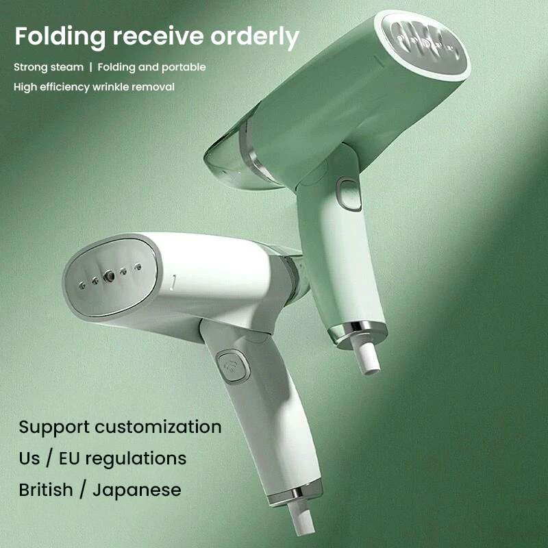

Handheld Steamer Folding Garment Steamer Portable 15 Seconds Fast-Heat Steam Iron Ironing Machine 1000W Iron Steamer for Travel