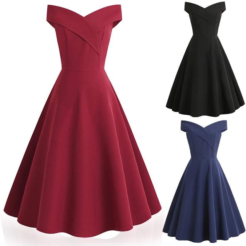 

Retro Dress Summer Party Dress Elegant Dress Cocktail Party Small Dress Skirt