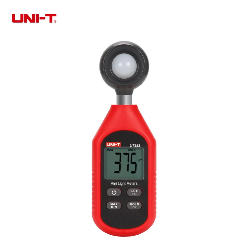 

Фонарь UNI-T UT383 светильник мини-измеритель освещенности 200000 люкс, цифровой Bluetooth-совместимый Luxmeter, экологический тестовый фотометр