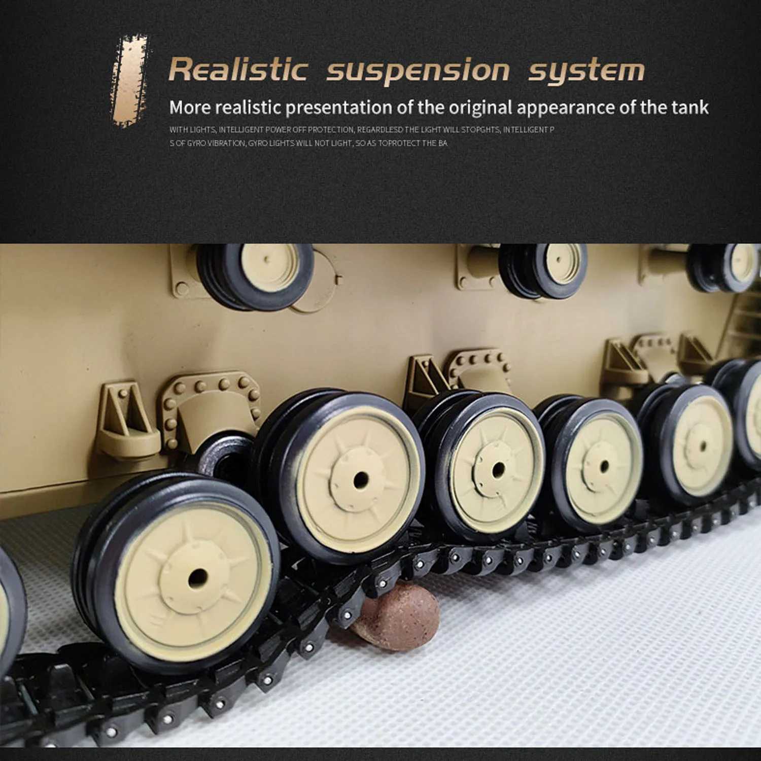 Фото Игрушечный танк 1:16 7.0 Military RC Tank 3859 Panzer IV F2 RTR на радиоуправлении, боевой танк с ИК-пультом, стальной редуктор, игрушка-модель №4