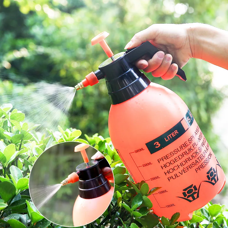 1 Pc Watering can spray bottle Garden Irrigation Gardening household pneumatic sprayers pressure Mist Nozzle