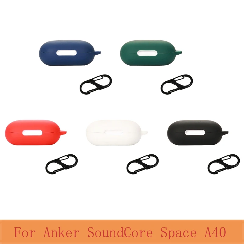 

Чехол для наушников M6CA Soundcore Space A40, противоударный пылезащитный чехол с защитой от царапин