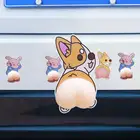 1 пара 3D аниме наклейки на стену автомобиль наклейка избегание столкновений двери автомобиля симпатичная задняя крышка против царапин домашний декор Противоударная дверь