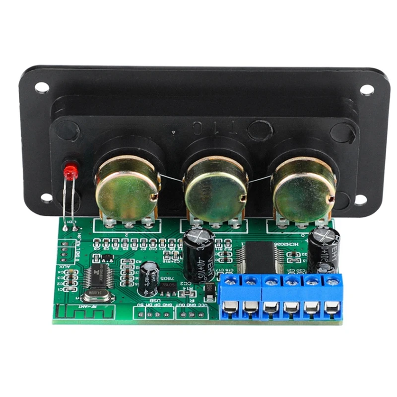 

Bluetooth 5.0 Subwoofer Power Amplifier Board 30W 8 Ohm Speaker Sound Amplifier Mono Amplificador With Tweeter USB