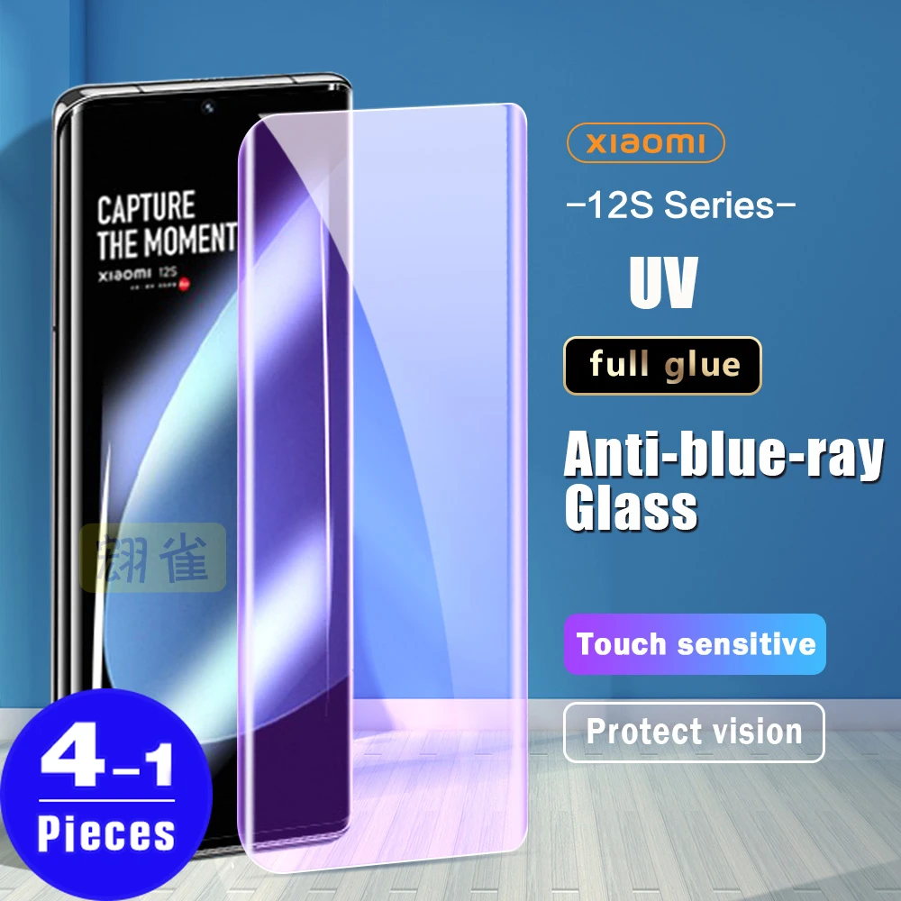 1-4 шт. ультрафиолетовое стекло для xiaomi 13 pro 12 11 10 Ultra 12s 12x10s