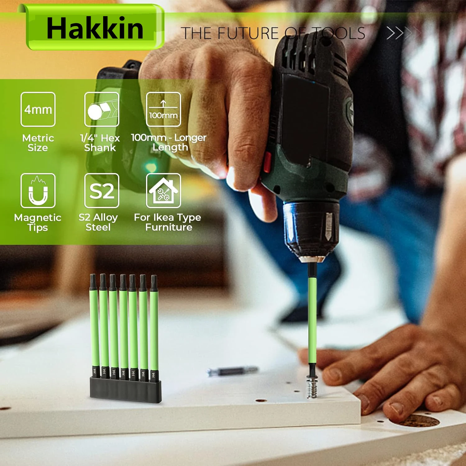 7 шт. 1/4 &quotшестигранный ключ - 3 94&quot длинный метрический мм шестигранный набор