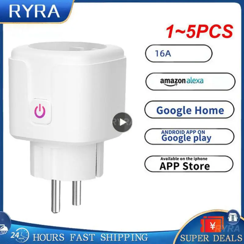 

Умный адаптер с Wi-Fi, 16 А, 1-5 шт.