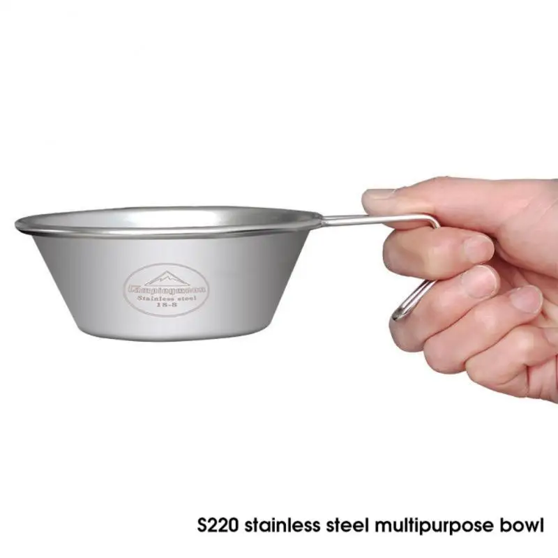 

Barbecue Cookware 310ml Multi-scales Camping Cup Small Size Light Weight Bowl Measuring Cup Camping Equipment Picnic Tableware