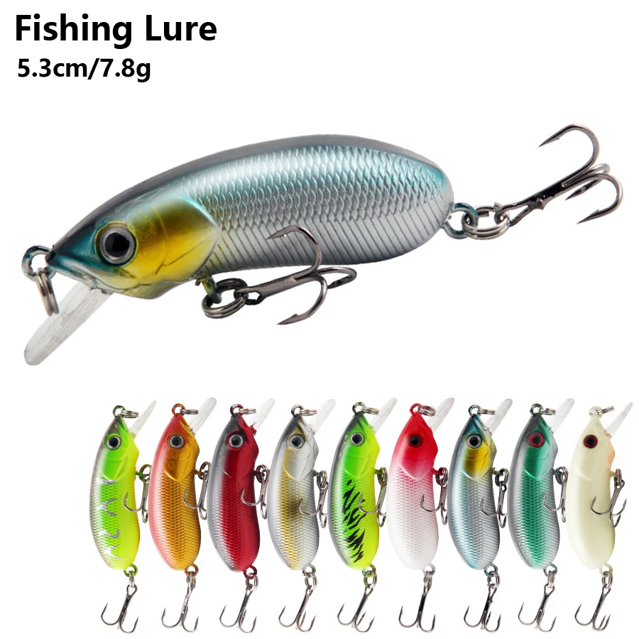 

1Pcs Pesca With Propeller Topwater Fishing Lures 5.3cm/7.8g Artificial Bait Hard Plopper Soft Rotating Tail Fishing Tackle Geer