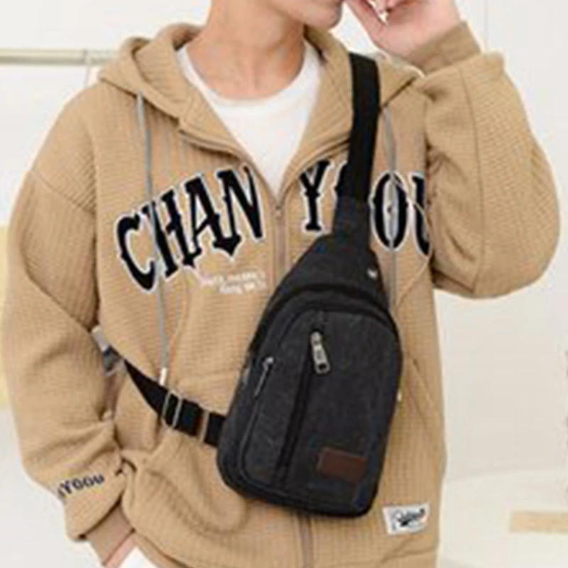 Мужские сумки на плечо новые поясные сумка-слинг через Спортивная нагрудная