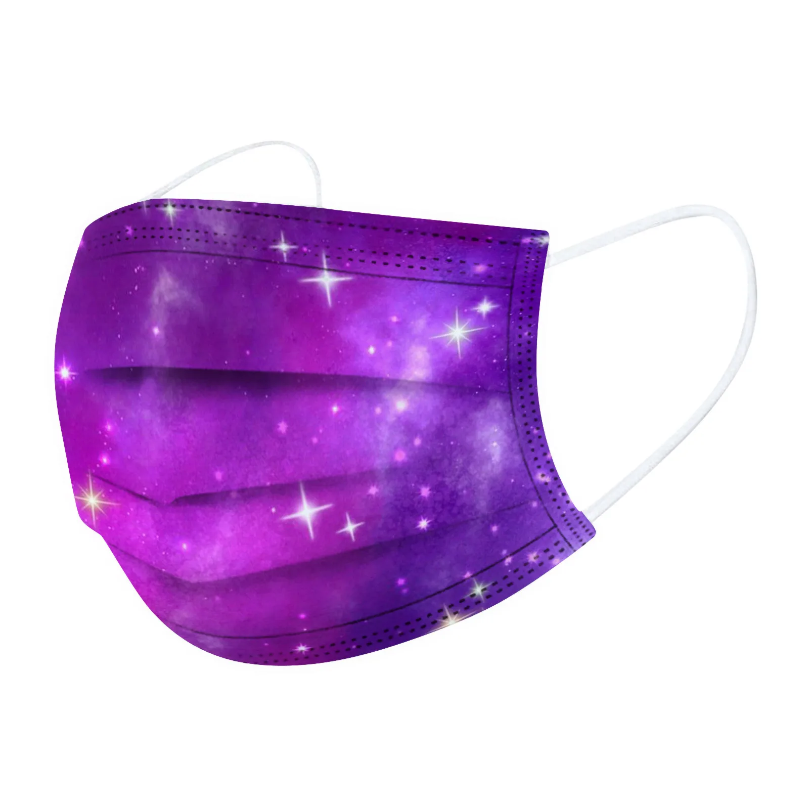 10PCS Adult Man Women Tie dye Plant Disposable Face masque 3Ply Ear Loop маски mascarilla Monder Scarf Halloween Cosplay MasK |