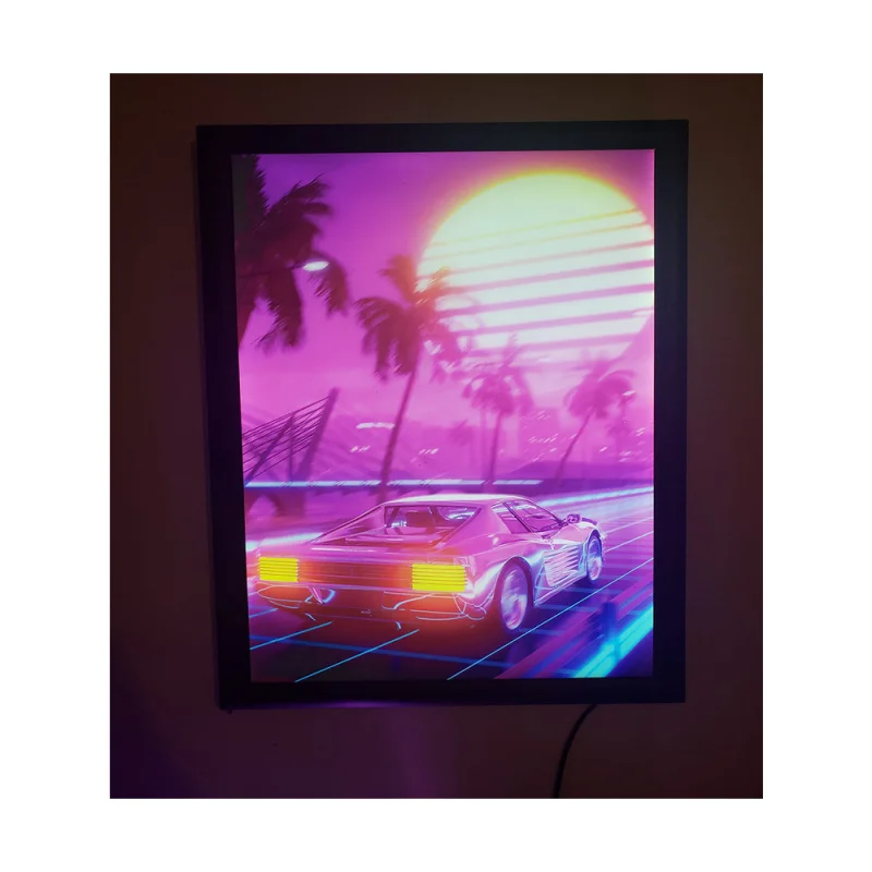 (Под заказ) Winbo красочные постеры известных городов по всему миру акриловые