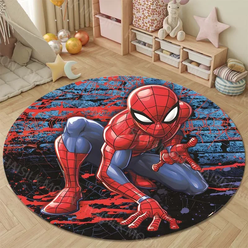 Круглые коврики Marvel Мстители для спальни напольные детской комнаты домашний