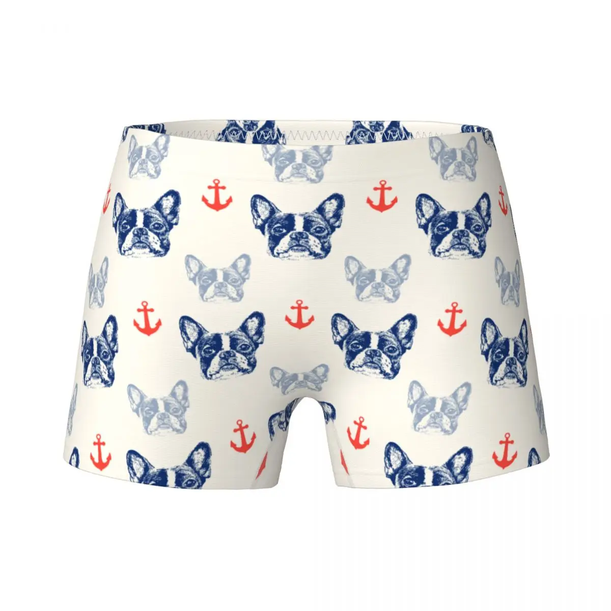 

Children French Bulldog Anchor Cotton Underpants Breathable Kids Underwear
