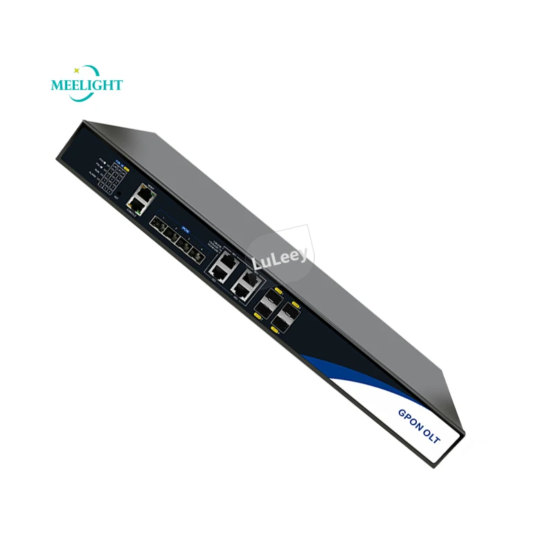 LuLeey LRG304 10G 4 порта GPON OLT max ONU 512 L3 переключатель GBIC C +++ 7dB управления сети двойная