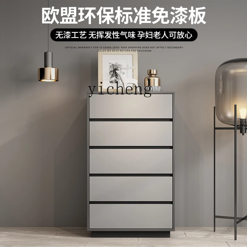 ZK современный скандинавский сундук светлый роскошный шкафчик для спальни из