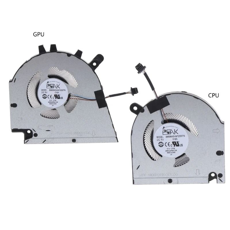 B0KA Notebook Computer GPU CPU Cooling Fan Heatsink for Inspiron 15 7510 16 7610 2021 Laptops High-performance B0KA Notebook Computer GPU CPU Cooling Fan Heatsink for Inspiron 15 7510 16 7610 2021 Laptops High-performance