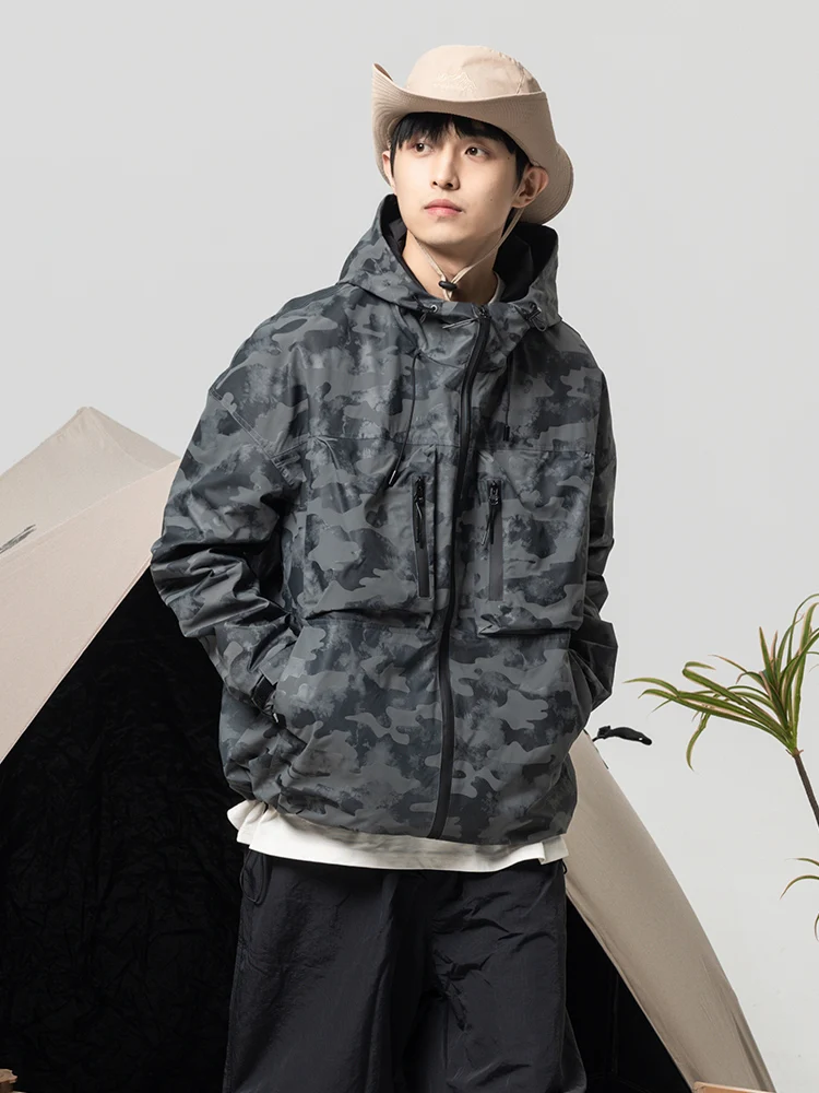 Dyzz осенне-зимняя японская модная камуфляжная куртка Ciboy в стиле ретро для улицы