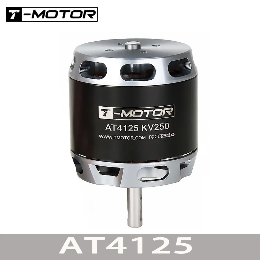 T-MOTOR AT4125 250kv 540kv длинная волна тяжелый подъемник мотор для дрона радиоуправляемая