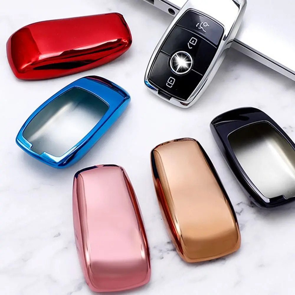 

Car Accessories Protector Remote Key Case Shell Cover Key Fob Cover Holder For Mercedes-Benz C260l C200 A200l Glc260
