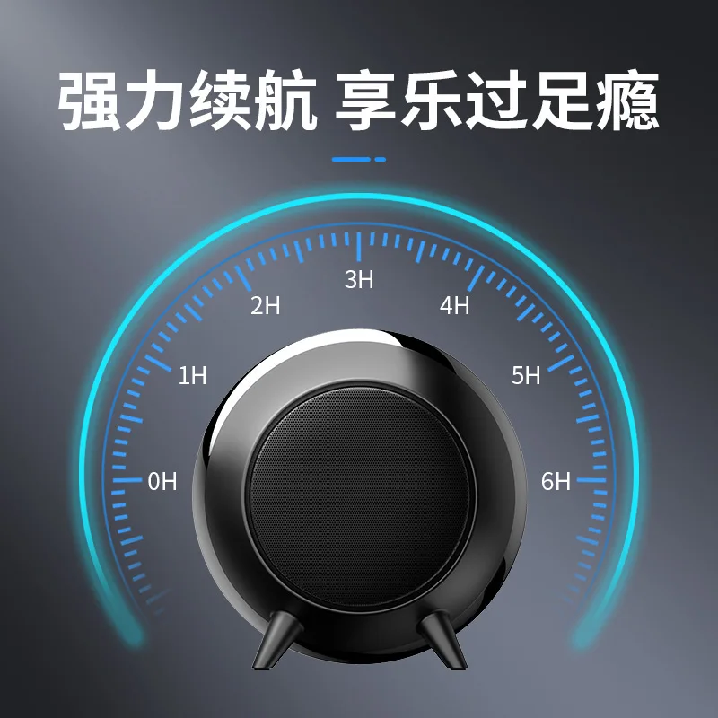 

Новый продукт, металлическая Bluetooth-Колонка для улицы, водонепроницаемая Подключаемая карта, Круглый домашний компьютер, сабвуфер, большой громкости, беспроводной Звук