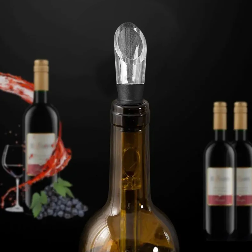 Stainless Steel Chiller Bar With Wine Pourer Aerator Iceless Wine Chilling Rod Gift