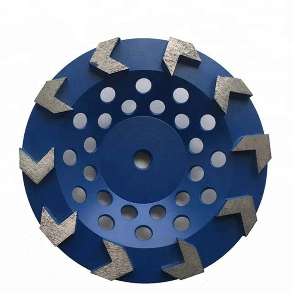 Металлические абразивные шлифовальные пластины GD86 7-дюймовый алмазный