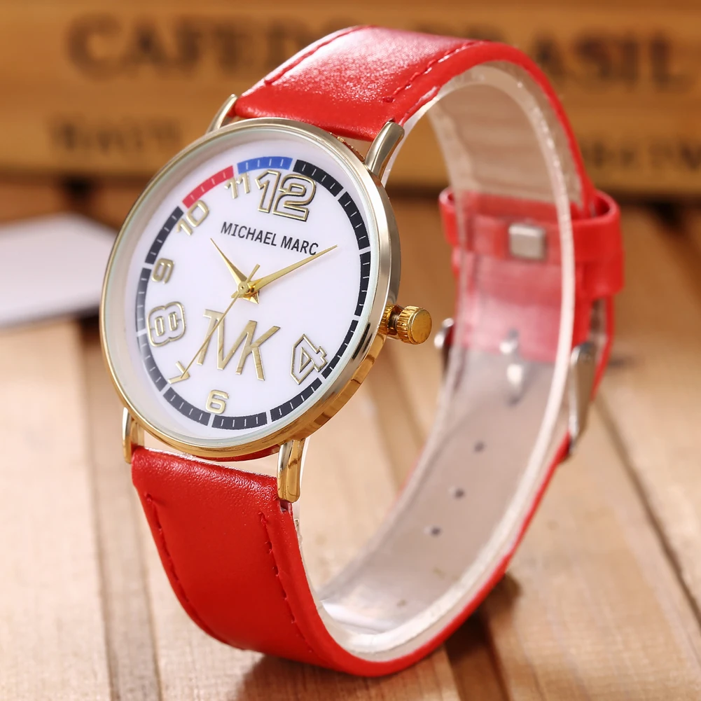 Watch For Women Fashion Luxury Leather Strap Women WristWatch  Minimalist Design Arabic Digital Quartz Watches Clock Gift Reloje