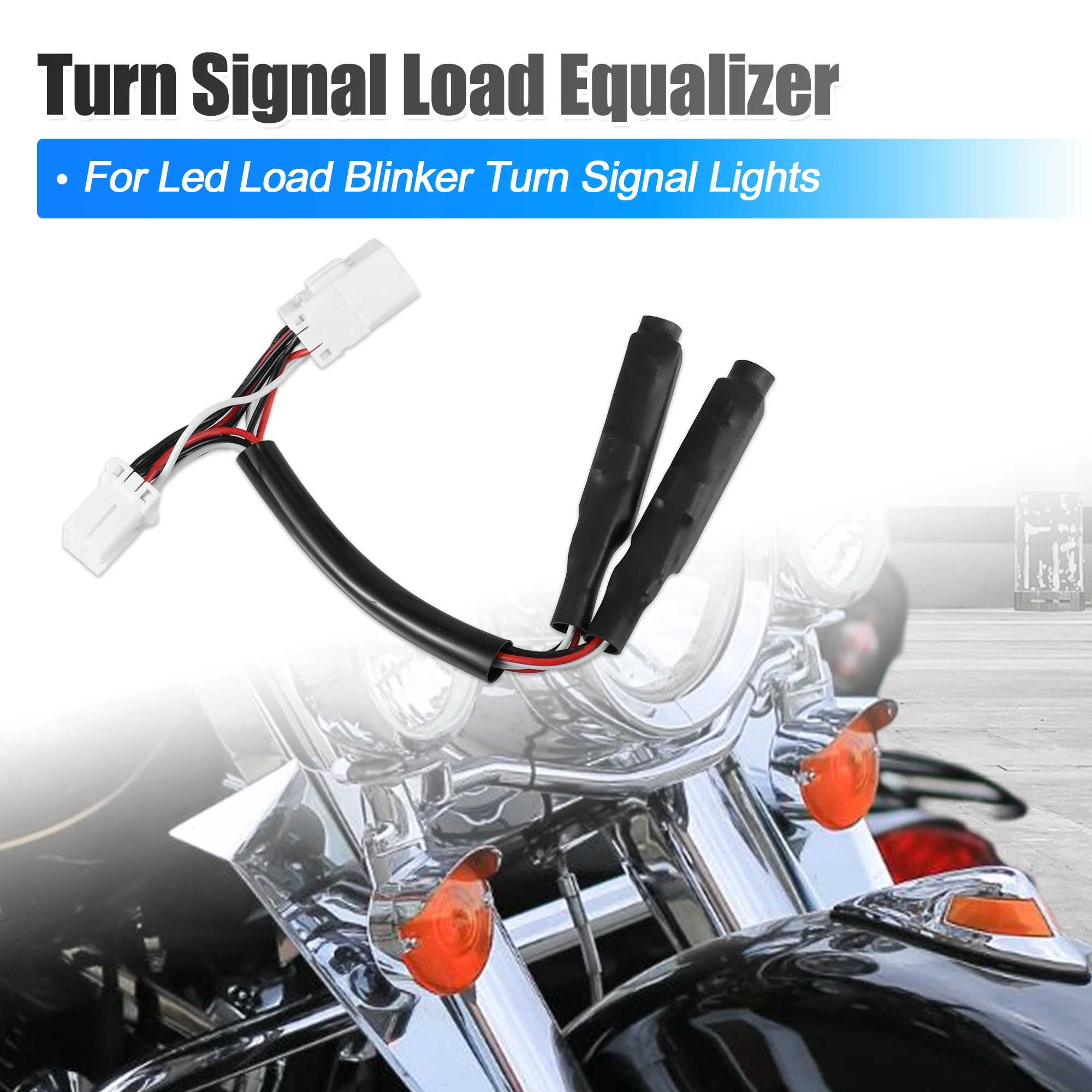 

Motorbike Equalizer Load Resistors Stabilizer Plug and Play Blinker for Harley Electra Glide/StreetGlide/Road King
