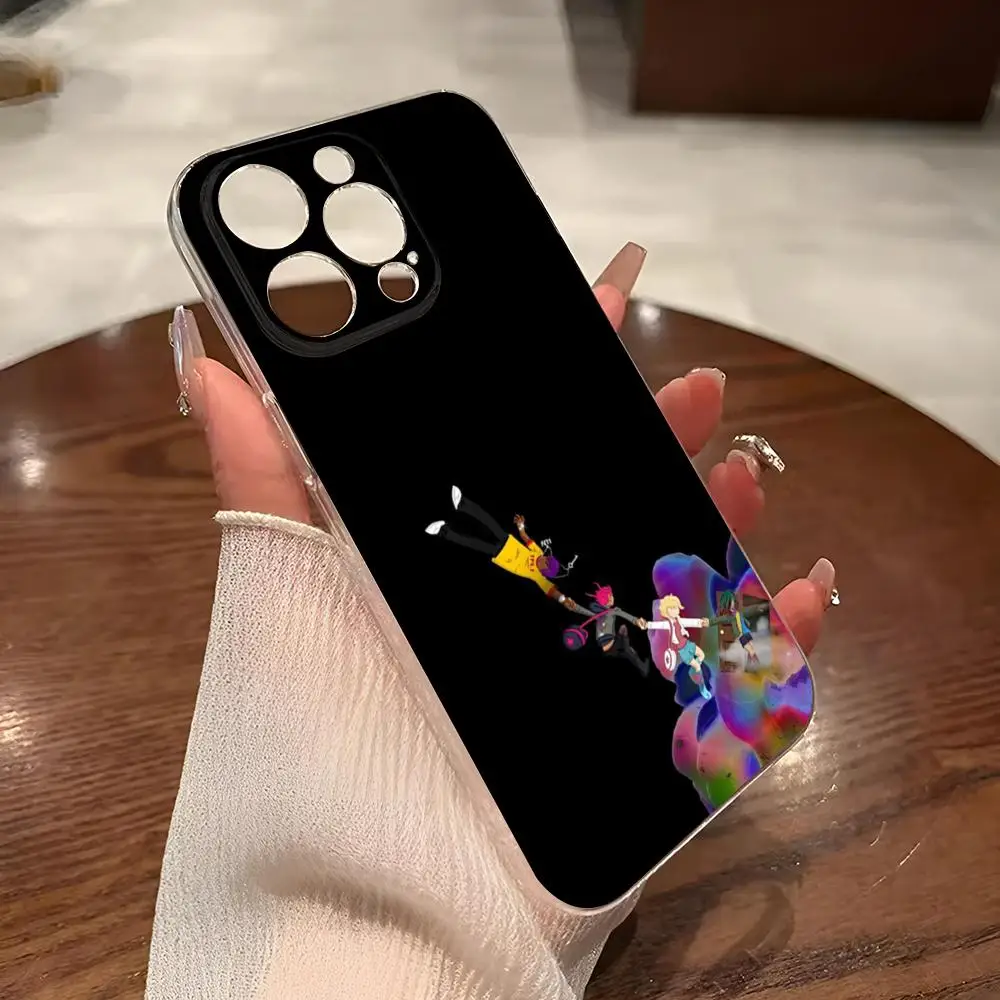 Чехол для телефона Lil Uzi Vert iphone 14Pro 15 11 12 16 Pro Max Mini 8 Plus X XR XS SE2020 прозрачный чехол