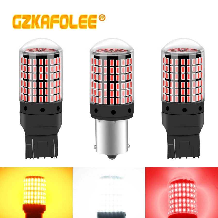 

1PCS 1156 BAU15S LED Turn Signal 1157 T20 7440 7443 BA15S P21w Led Bau15s Canbus PY21W for Car Reversing lights Brake light