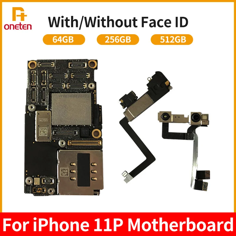 

Для iPhone 11 Pro разблокированная материнская плата 100% протестированная Подлинная 64 Гб 256 ГБ 512 ГБ материнская плата с идентификатором лица очищ...