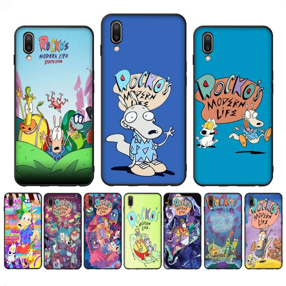R-Rockos Modern Life Phone Case For Redmi Note 4 X 5 A 6 7 8 T 9 9S 10 11 11S 11Epro Poco M3 pro