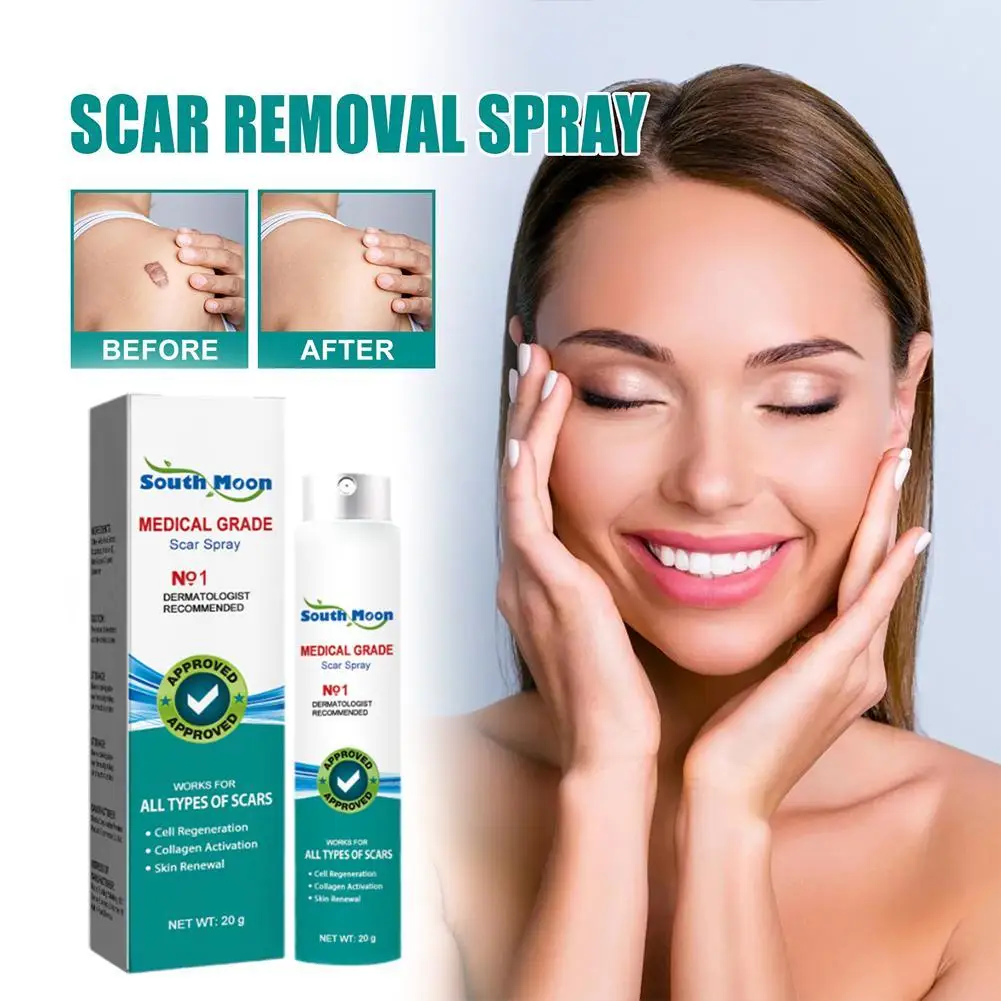 

Scar Remover Spray Repair Stretch Mark Firming Body Treatment Streak Obesity Improve Smooth Skin Promote Collagen Activatio Care