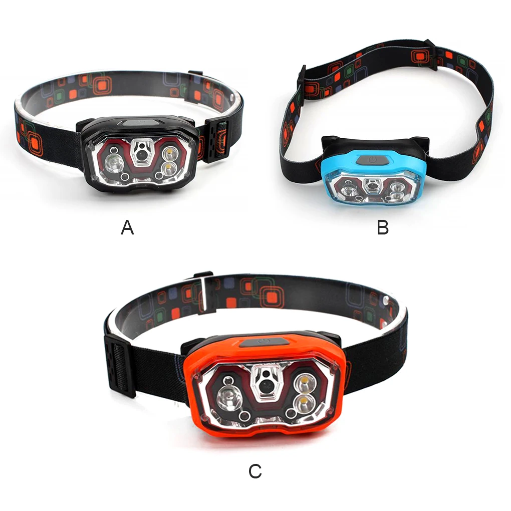 

Налобный фонарь с USB-зарядкой и датчиком движения