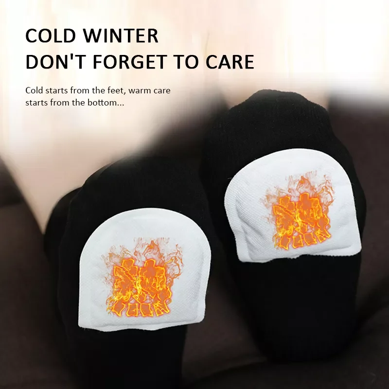 pairs Heating Insole Stickers Pads Hot Self-heating Foot Warmers Heat Warming Winter Body Warmer Sticker Long Lastin Outdoors