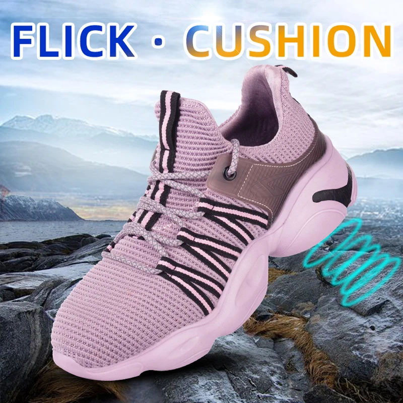 Pdmcms Work Boots Men Indestructible Steel Toe Shoes Safety Boot Women Work Sneakers Anti-puncture Working Shoes Dropshipping